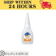 Super Glue 20gm (3 seconds glue) Strong Heavy Duty Elephant Gam 强力胶 V-Tech 502