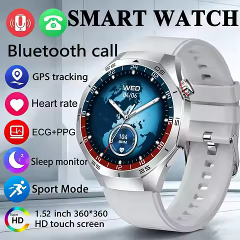 New Wireless charging Smart Watch Bluetooth Call Fitness Tracking Music Playback Health Monitor Smar