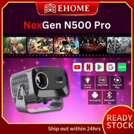 NEXGEN N500 PRO FHD Projector Android 13 with Dual WIFi Band Auto Focus and Keystone Wireless Mirror