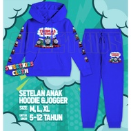 Thomas And Friends Train Children's Hoodie Set / Thomas Train Children's Jogger Jacket One Set