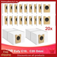 Larger Capacity C10 Dust Bags 20 Pack C20 Dust Bags for  C10, C20 Omni Robot Vacuums Disposable with