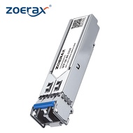 ZoeRax 1.25G LC SFP Single-mode Duplex Optic Module LC Gigabit SFP Fiber Transceiver Module 1000 Bas