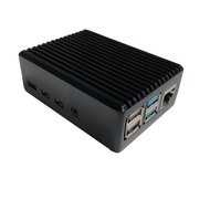 Kes Raspberry Pi 4B Kes Logam Pelesapan Haba Kes Generasi Ke-4 Kes Pelindung Aloi Aluminium Papan Ut