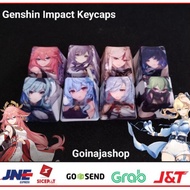 Genshin Impact Keycaps Oem Profile |Tombol Mekanikal Keyboard