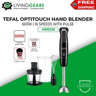 Tefal OptiTouch Hand Blender HB8338 + Mini Chopper (500ml) + Multi-Wire Whisk HB833840 / HB5511