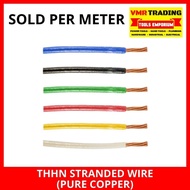 Per Meter! THHN Stranded Wire #14/7, #12/7, 10/7 &amp; #8/7 (VMR TRADING)