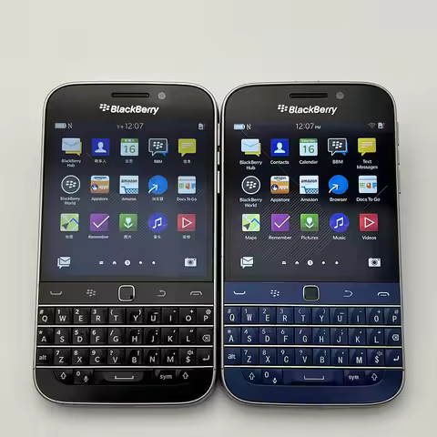 Original BlackBerry Classic Q20 QWERTY Keyboard 3.5" ROM 16G LTE Unlocked 4G Mobile phone 80-90% New