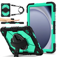 Armor Case For Samsung Galaxy Tab A11 Plus 11 A9 + Plus 11 A11 8.7 inch Rotation Hand Shoulder Strap
