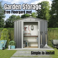 Store Room Outdoor garden Storage metal shed large backyard Storage Setor Laman Besar outdoor Garden