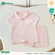 Dokma (8.9-14.2kg) Baby Polo T-Shirt DT565 (9-12M 12-18M 18-24M 24-36M 36-48M)