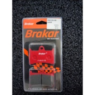 BRAKAR MT07 MT09 FRONT BRAKE PAD SBP CERAMIC METERIAL