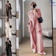 SUNBALEE SUIT-21 Blazer SUIT Set Shirt + Pants For Work S-3XL Good Fabric With Lining Blazer Woman