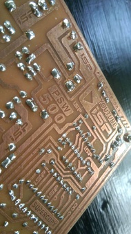 Amplifier + filter copy dr psw 500 rebah untuk subwoofer model bazooka / psw 500