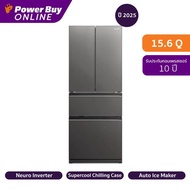 MITSUBISHI ELECTRIC LX Grande ตู้เย็น 4 ประตู 15.6 คิว Inverter (สีเทาเข้ม) รุ่น MR-LX50EY-GDS