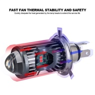 Headlight P15D BA20D H4 white and yellow lens spotlight red and blue flash