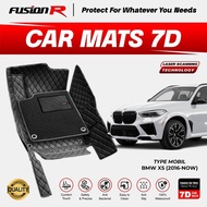 Fusion R 7D Car Carpet bmw X5 2016-Present Premium Full Set Trunk Car Carpet Custom FIT Mats