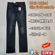 Edwin Original Denim Jeans Slim Fit Stretchable 7706-2467