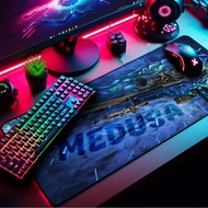Premium Gamer Mouse Pad Various Sizes Stitched Edge Prints FPS Shooting Games