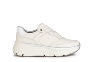 GEOX Ladies D Diamanta Sneakers - White D35UFA-0LM02-C1002F3