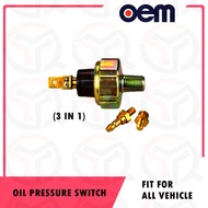 UNIVERSAL OIL PRESSURE SWITCH (3 IN 1)