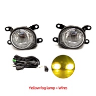 XVGYO Car LED Front Bumper Fog light For Toyota Yaris Vios 2020 2021 2022 fog lamp cover Wire Harnes