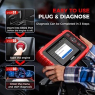 LAUNCH OBD2 Scanner CRP123X Elite V2.0, 2026 Lifetime Free Update Diagnostic Scan Tool, Car Engine C