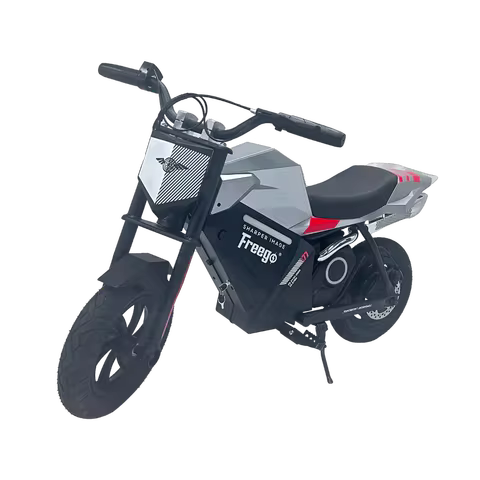 【2 Year Warranty】Freego K1 Kids Electric Dirt Bike Motorcycle 15.5MPH Speed 10 Miles Long-Range with