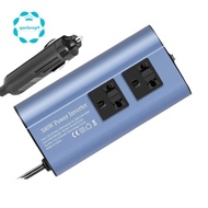 Car Inverter Converter 12V/24V to 220V Car Inverter Converter Modified Wave Inverter Portable Automo