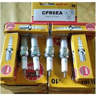 Spark Plug New NGK CPR6EA BEAT/KARISMA/SUPRAX125/SATRIA FU150/VIXION/MX/SCOPY/VARIO 125 F1 pala putih