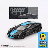 Mini GT 1070 Jaguar C-X75 Black 1/64