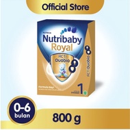 Nutribaby Royal 1 Plain 800 gr usia 0 - 6 bulan Susu Bayi Nutrilon