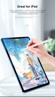 適用於 iPad 平板電腦的磁力貼合功能觸控筆  Apple Touch Screen Pen For iPad Tablet Magnetically Attach Stylus Pen