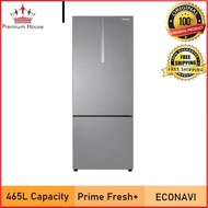[SAVE 4.0] PANASONIC NR-BX471CPSM 2-DOOR BOTTOM FREEZER REFRIGERATOR STEEL DOOR SERIES NR-BX471CPSM