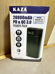 KAZA-20000mAh PD&QC3.0 POWER Pack 充電寶
