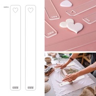 iny Clay Thickness Ruler Pottery Clay Thickness Ruler Clay Depth Guide Pottery Tools Clay Tool for P