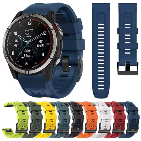 22mm 26mm Quickfit Strap for Garmin Tactix 7 Pro Wristband Bracelet Fenix 6 6X Pro 7 7X Pro Sapphire