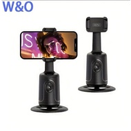 Auto Tracking Phone Holder, Auto Face Tracking Tripod,Portable All-in-one  360 Rotation Fast Face & 