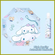 ― ∰ ➼ Umbrella Automatic UV Protection Folding Fibrella Small Umbrella for Kids Girls Student Aesth
