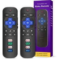 Remote for Roku TV, 2-Pack Classic Roku Remotes Compatible with TCL/Onn/Hisense/Philips/Sharp/Westin