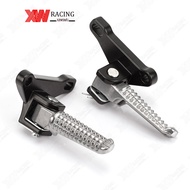 รถจักรยานยนต์คุณภาพสูงท่อไอเสียยึดและพักเท้าหลังสําหรับ Yamaha Sniper135 Sniper150 Sniper155 Exciter