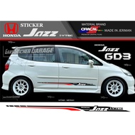 Honda Jazz GD3 sticker, Honda Jazz GD3 Yamaha variation sticker