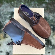 [ FREE GIFT 🎁 ] CLARKS DESERT TREK 08 Genuine Coffee Suede Leather S1690001 KASUT KULIT LELAKI MEN M