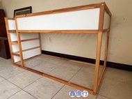 《鑫進行》IKEA 二手 上下單人床 雙層單人床 實木骨架 尺寸見圖 組合式