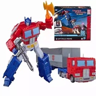 Hasbro Transformers Toy SS86 Series Commander-Level Optimus Prime with Car Tongtianxiao Leader-Level