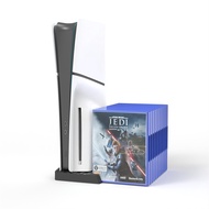 Desktop Stand For Playstation PS5 SLIM Disc and Digital PS5 SLIM Console Organizer