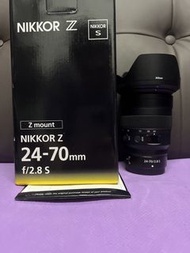 安心行貨 全新一樣 全套有盒 香港行貨 歡迎 Trade In 😍😍😍 Nikon Z 24-70 24-70mm F2.8 S Z9 Z7 Z6 Z5 Use