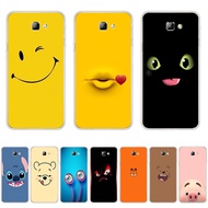 A37-Facial Makeup theme soft CPU Silicone Printing Anti-fall Back CoverIphone For Samsung Galaxy j4 core 2018/j5 prime/j7 prime/j7 prime2/j7 prime 2018