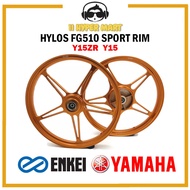 HYLOS ENKEI FG510 SPORT RIM-Y15ZR/Y15 (1.60/1.60-17) (COLOUR MATT) *FREEGIFT TUBELESS HEAD*