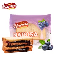 Narosa Bakery Bluberry Roti Halal Lembut Rasa 60g Roti Isi