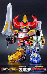 【方巷子模玩】ACTION TOYS ES合金 金剛戰士 大獸神/金剛戰神 Q版可變形&合體成品機甲